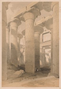 Egypt og Nubia: bind II - nr. 14, Karnak av Louis Haghe
