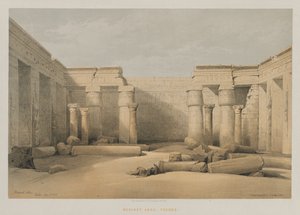 Egypt og Nubia, bind II: Medinet Abou, Theben, 1847.