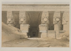 Egypt og Nubia, bind I: Dendera, 1847. av Louis Haghe