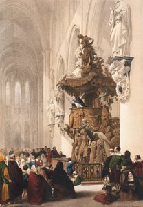 Prekestol i St. Gudule, Brussel, ark 5 fra 