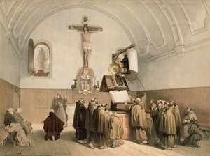 Klokkeren ved Capucines Oratory, Brugge av Louis Haghe