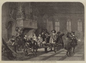 Rådhuset, Brugge av Louis Haghe