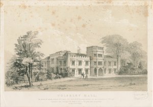 Wolseley Hall: stålgravering, nd [c 1830] (trykk) av Louis Haghe
