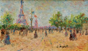 Paris, Eiffeltårnet av Louis Hayet