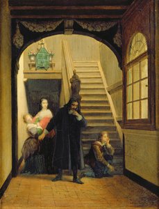 Scene fra ungdommen til Blaise Pascal (1623-62) 1860-70