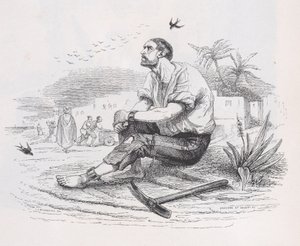 Svalene fra The Complete Works of Béranger, 1836. Skapere: Louis-Henri Brevière, Cesar-Auguste Hebert. av Louis Henri Brevière, Cesar Auguste Hebert
