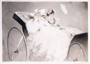 Champs Elysees av Louis Icart