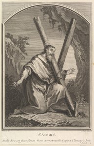 Saint Andrew, 1726. av Louis Jacob