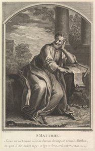Saint Matthew, 1726. av Louis Jacob