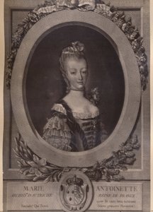Marie Antoinette, dronning av Frankrike, sent på 1700-tallet 1894.