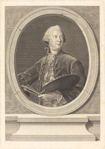 Louis Tocque av Louis Jacques Cathelin after Jean Marc Nattier