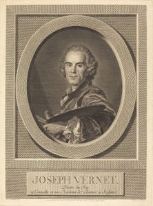 Joseph Vernet av Louis Jacques Cathelin after Louis Michel Van Loo