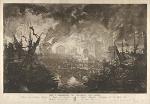 Fangen av Selinus av Hannibal.n.d. av Louis Jean Desprez