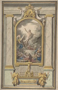 Oppstandelsen, ca. 1760. av Louis Jean François Lagrenée