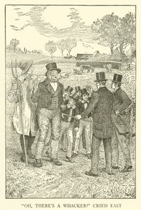 Illustrasjon for Tom Brown's School-Days (gravering) av Louis John Rhead