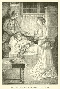 Illustrasjon for Tom Brown's School-Days (gravering) av Louis John Rhead
