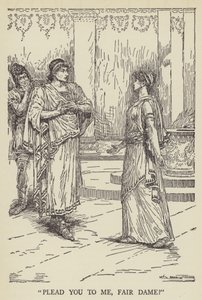 Ber deg til meg, skjønne dame? av Louis John Rhead