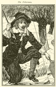 Fiskeren (gravering) av Louis John Rhead