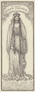 Den gode dronning Eleanor av Louis John Rhead