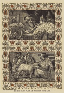 Den rikes fest og den fattiges lam av Louis John Rhead