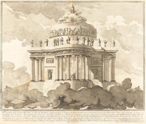 Temple of Minerva, for "Chinea"-festivalen