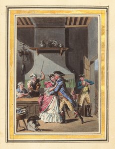 History of Manon Lescaut bind I, utgitt 1797. Skapere: Louis-Joseph Lefevre, Jacques Joseph Coiny. av Louis Joseph Lefevre, Jacques Joseph Coiny
