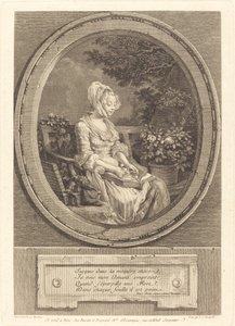 Ned til den minste ting av Louis Joseph Masquelier after Pierre Antoine Baudouin