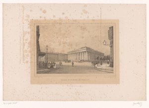 Utsikt over børsbygningen i Paris Bourse et Tribunal de Commerce (tittel på objekt) Ansikter i og rundt Paris (serietittel) Paris (serietittel på objekt)