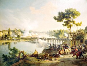 Slaget ved Lodi (1796) av Louis Lejeune