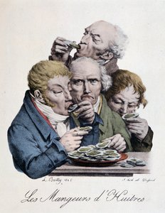 Oyster Eaters - av L. Boilly