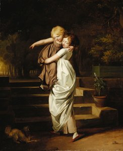 To søstre; De to søstrene, av Louis Leopold Boilly