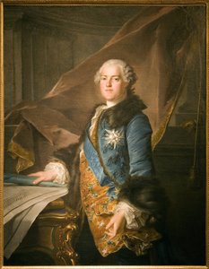 Portrett av Abel Francois Poisson, Marquis de Marigny (1727-1781), Superintendent of the King
