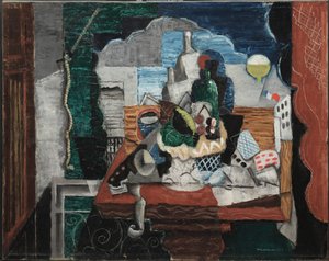Nattkafé av Louis Marcoussis