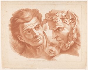 Tre hoder av Louis Marin Bonnet (possibly)