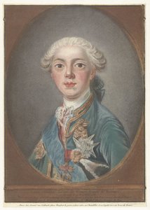 Portrett av Louis Stanislas Xavier av Frankrike Louis-Stanislas-Xavier av Frankrike, greve av Provence (tittel på objekt) av Louis Marin Bonnet