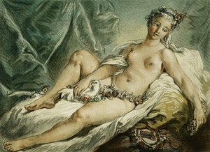 The Awakening of Venus, etter F. Boucher; The Awakening of Venus, etter F. Boucher, 1769 av Louis Marin Bonnet