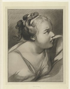 Kona til Potiphar Tête de Putiphar av Louis Marin Bonnet