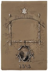 Ensomhet, 1878. av Louis Michel Eilshemius