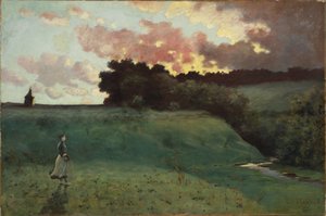 Stormfullt landskap, 1890