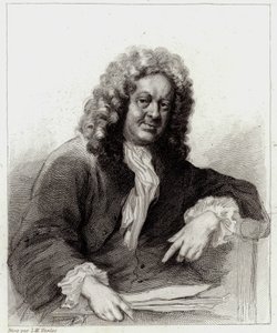 Nicolas-Henri Tardieu av Louis Michel van Loo