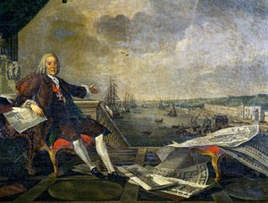 Portrett av Sebastiao Jose de Carvalho e Melo av Louis Michel van and Vernet Claude Joseph Loo