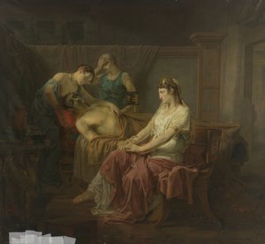 The Mortally wounded Mark Anthony with Cleopatra   1395629   no       norwegian Successfully Translated  Original: John Keats -portrait of English poet by J. Severn. 1795-1821 Translat: John Keats -portrait of English poet by J. Severn. 1795-1821 1418196 n