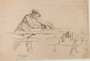 Høvelen av Louis Pierre Henriquel-Dupont