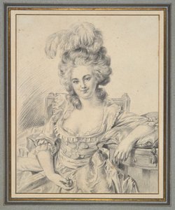 Portrait of A Lady, forberedende studie til et maleri