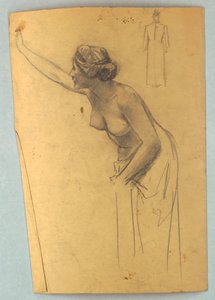 Studie av nakenfigur