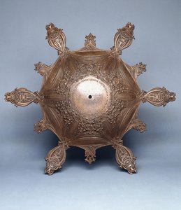 Et arkitektonisk element designet for Guaranty Building, Buffalo, New York, ca. 1895-6, ca. 1895-6 (kobberbelagt støpejern) av Louis Sullivan