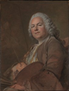 Portrett av Jean-Marc Nattier av Louis Tocqué