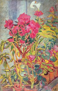 Azalea, ca. 1918 (olje om bord) av Louis Valtat