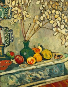 Valutaen til paven og frukt; Monnaie du Pape et Fruits, ca. 1904-05 (olje på lerret)