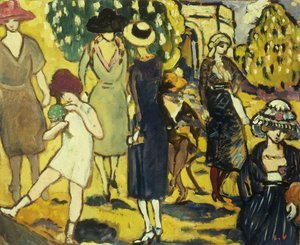 Turen til Triumfbuen av Louis Valtat